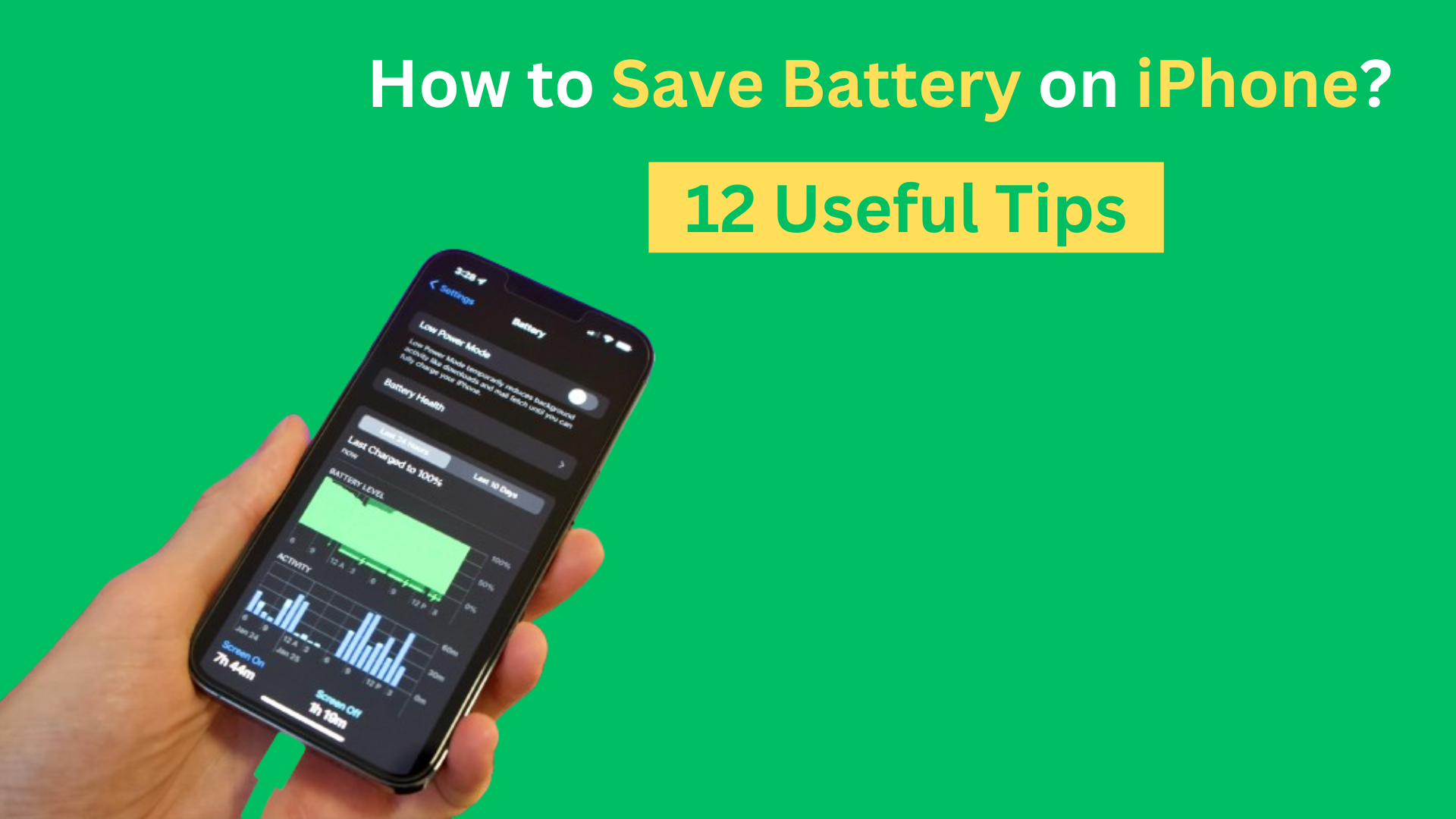 How to Save Battery on iPhone?