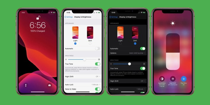 Dark Mode on iPhone